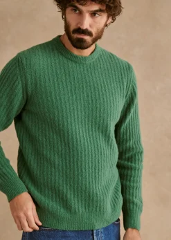 Online Sezane Pullover Huxley Grün