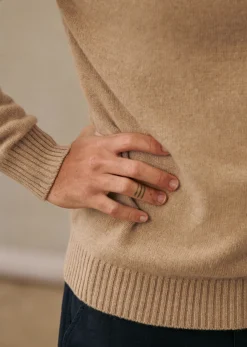 Sale Sezane Pullover Riley Beige