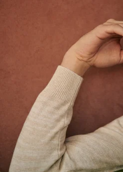 New Sezane Pullover Tobias Beige