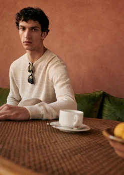 New Sezane Pullover Tobias Beige