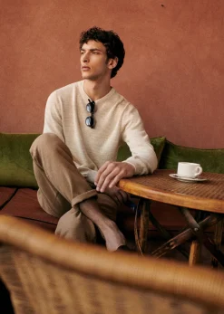 New Sezane Pullover Tobias Beige