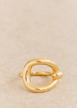 Discount Sezane Ring Lou Goldfarben