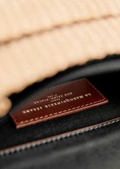 Hot Sezane Roméo-Tasche Textil Naturtextilie