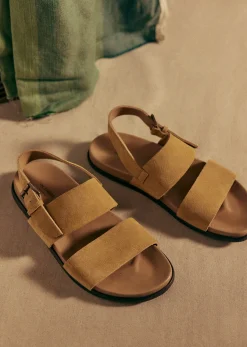 Outlet Sezane Sandalen Adrio Camel