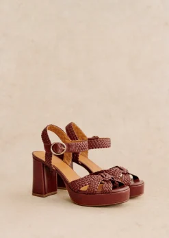Discount Sezane Sandalen Hoch Penelope