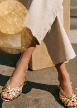 New Sezane Sandalen Low Natacha