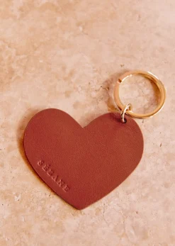 Clearance Sezane Schlüsselanhänger Porte-clé Coeur