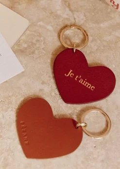 Clearance Sezane Schlüsselanhänger Porte-clé Coeur