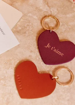 Clearance Sezane Schlüsselanhänger Porte-clé Coeur