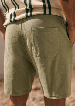 Discount Sezane Short Jay Flammé Grün