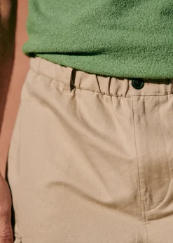 Clearance Sezane Short Taddeo Beige