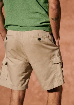 Clearance Sezane Short Taddeo Beige