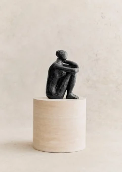 Discount Sezane Skulptur Guénolée Courcoux - Frau In Gedanken Großes Modell