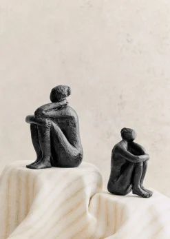 Outlet Sezane Skulptur Guénolée Courcoux - Frau In Gedanken Großes Modell