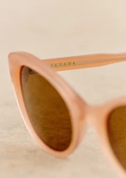 Sale Sezane Sonnenbrille Bianca