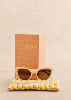 Sale Sezane Sonnenbrille Bianca