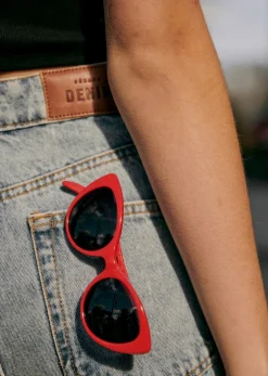 Sezane Sonnenbrille Bianca - Solidarische Kreation Rot