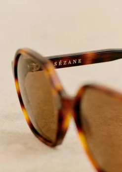 Best Sezane Sonnenbrille Rita Braun