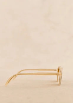 Discount Sezane Sonnenbrille Rita Milky Beige