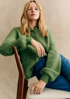 Discount Sezane Strickjacke Angie