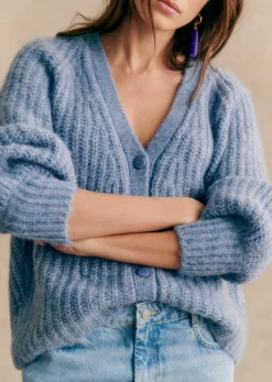 Best Sezane Strickjacke Basile