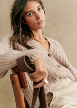 Best Sezane Strickjacke Basile