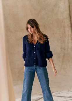 Best Sezane Strickjacke Basile