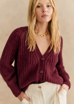 Best Sezane Strickjacke Basile