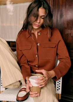 Best Sezane Strickjacke Betty