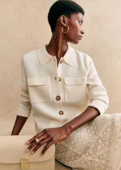Clearance Sezane Strickjacke Betty