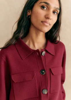 Clearance Sezane Strickjacke Betty