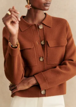 Clearance Sezane Strickjacke Betty
