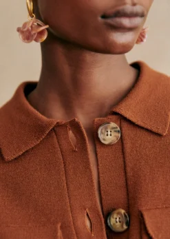 Clearance Sezane Strickjacke Betty