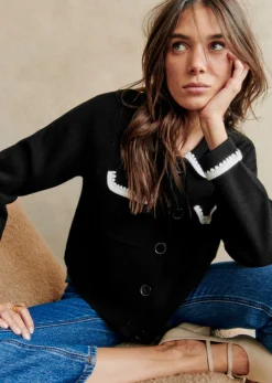 Clearance Sezane Strickjacke Betty