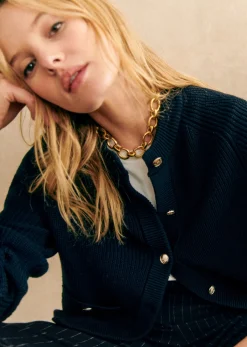 Outlet Sezane Strickjacke Madeline