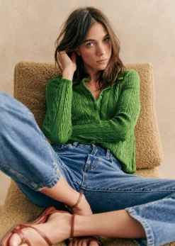 Hot Sezane Strickjacke Ruben