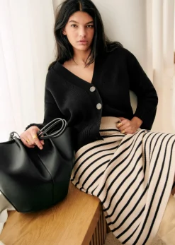 Online Sezane Strickjacke Wilson