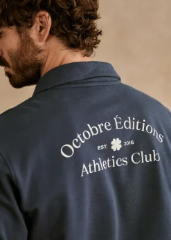 New Sezane Sweatshirt Athletics Club Marine
