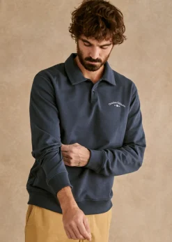 New Sezane Sweatshirt Athletics Club Marine