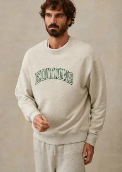 Sezane Sweatshirt Sweat-shirt Editions Grau meliert