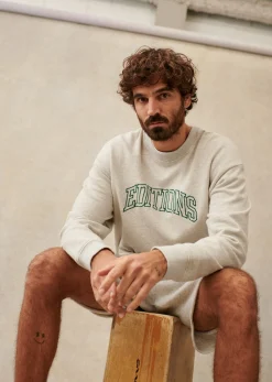Sezane Sweatshirt Sweat-shirt Editions Grau meliert