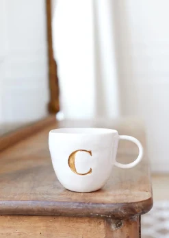 New Sezane Sézane Maison – Tasse Appolline Ecru