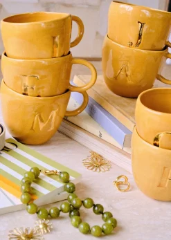Discount Sezane Sézane Maison – Tasse Appolline – Ocker