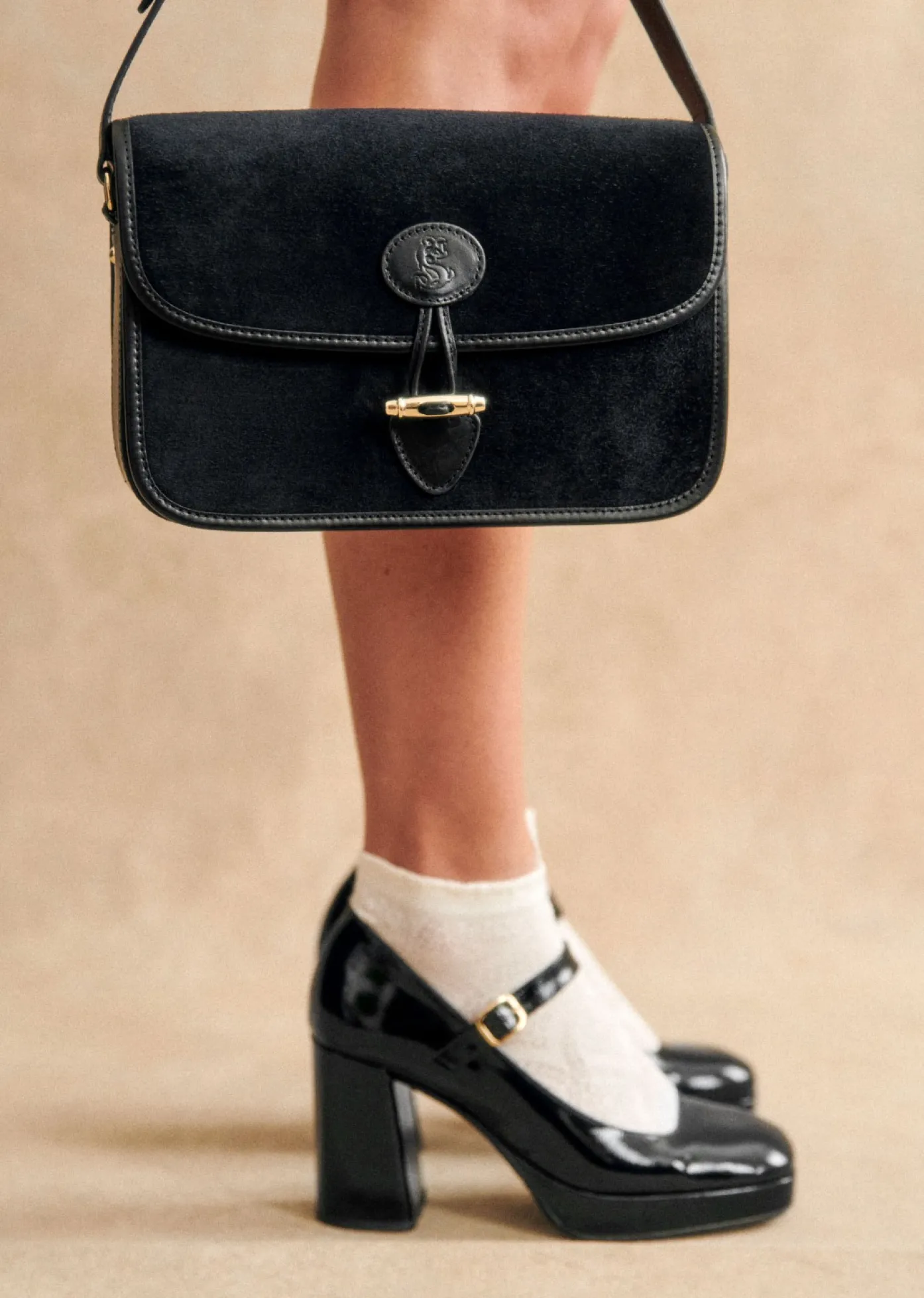 Online Sezane Tasche Milo Vintage