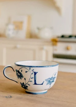Clearance Sezane Tasse - Blau Orange