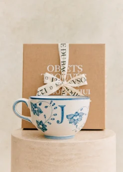 Clearance Sezane Tasse - Blau Orange