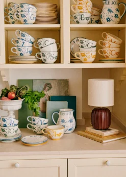 Clearance Sezane Tasse - Blau Orange