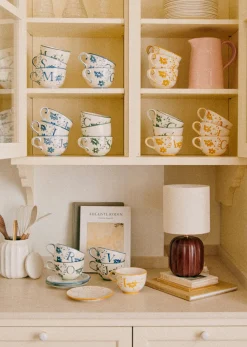 Clearance Sezane Tasse - Blau Orange