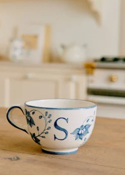Clearance Sezane Tasse - Blau Orange