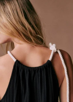 Sale Sezane Top Jill Schwarz